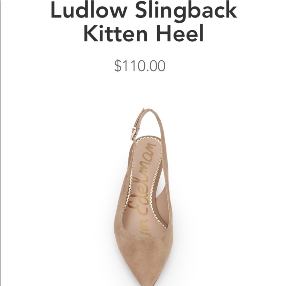 Sam Edelman Tan Heels